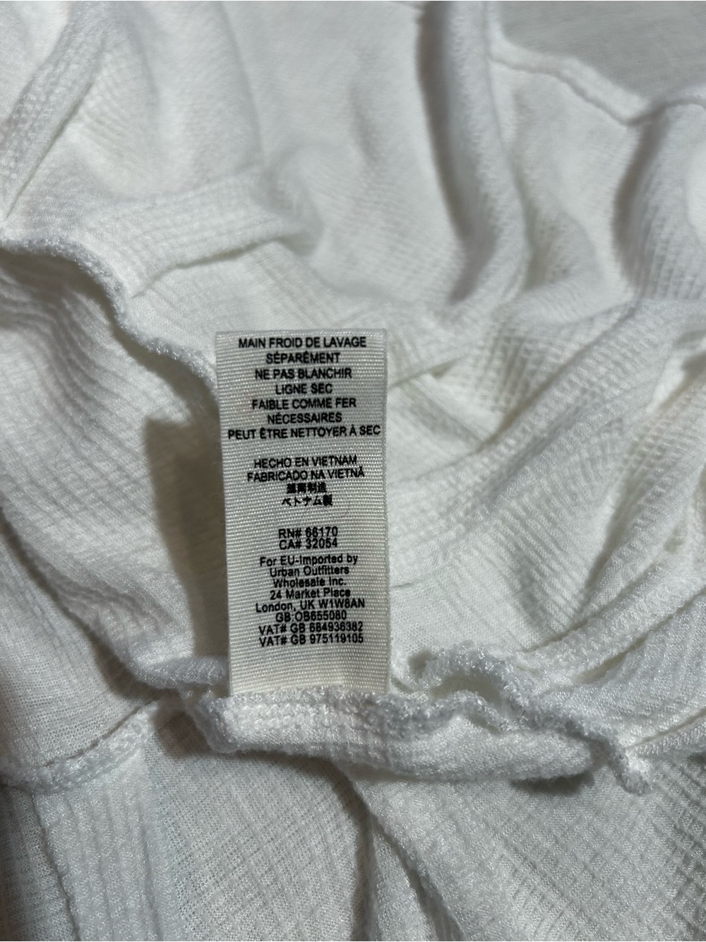 Free People Your Girl Flounce Hem Henley Tunic Top White Size Small - Picture 8 of 11